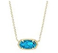 Kendra Scott Elisa Pendant Necklace for Women, Fashion Jewelry, 14k Gold-Plated | Amazon (US)