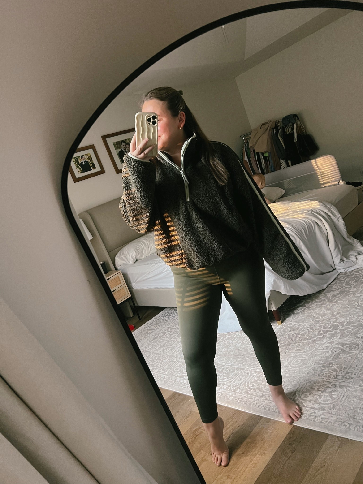 Free People Movement Dupe - loving this olive green combo 🙌🏼

#LTKFindsUnder50 #LTKGiftGuide #LTKActive