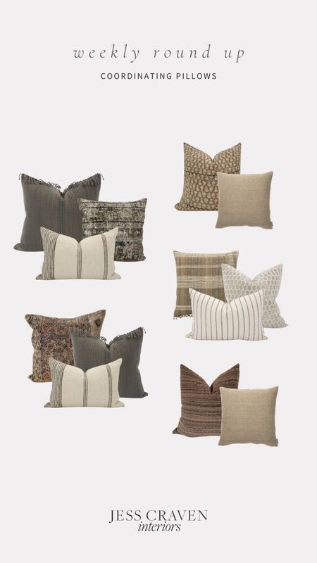 Coordinating pillows, Etsy pillows, pillow styling, couch styling, bedroom pillows for styling, Mcgee and Co pillows 

#LTKhome #LTKunder100 #LTKFind