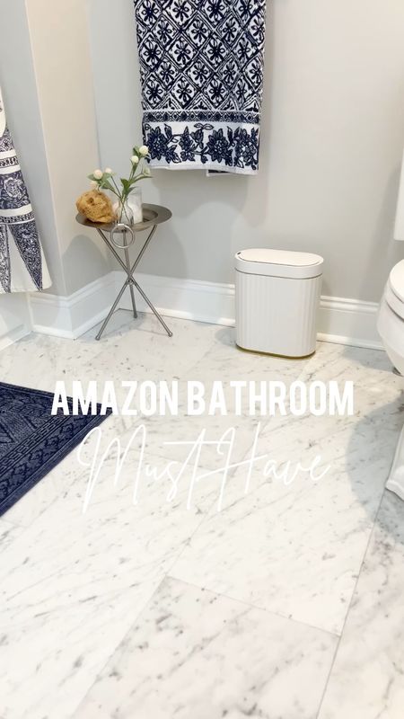 Amazon automatic bathroom trash can 

#LTKhome