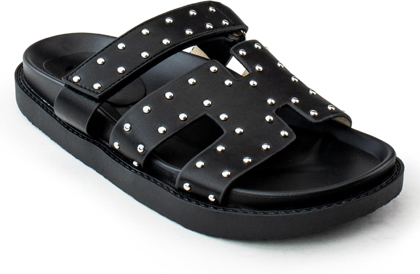 RF ROOM OF FASHION Women's Cutout Design Comfort Slide Sandals | Amazon (US)