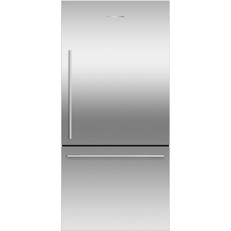 Fisher & Paykel - ActiveSmart 17.1 Cu. Ft. Bottom-Freezer Counter-Depth Refrigerator - Stainless ... | Best Buy U.S.