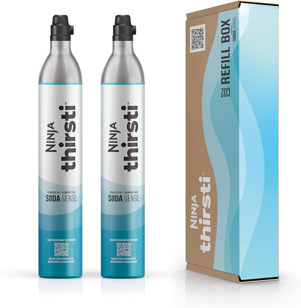 Ninja WCX02CO2 Thirsti 60L CO2 Canister 2-Pack | Amazon (US)
