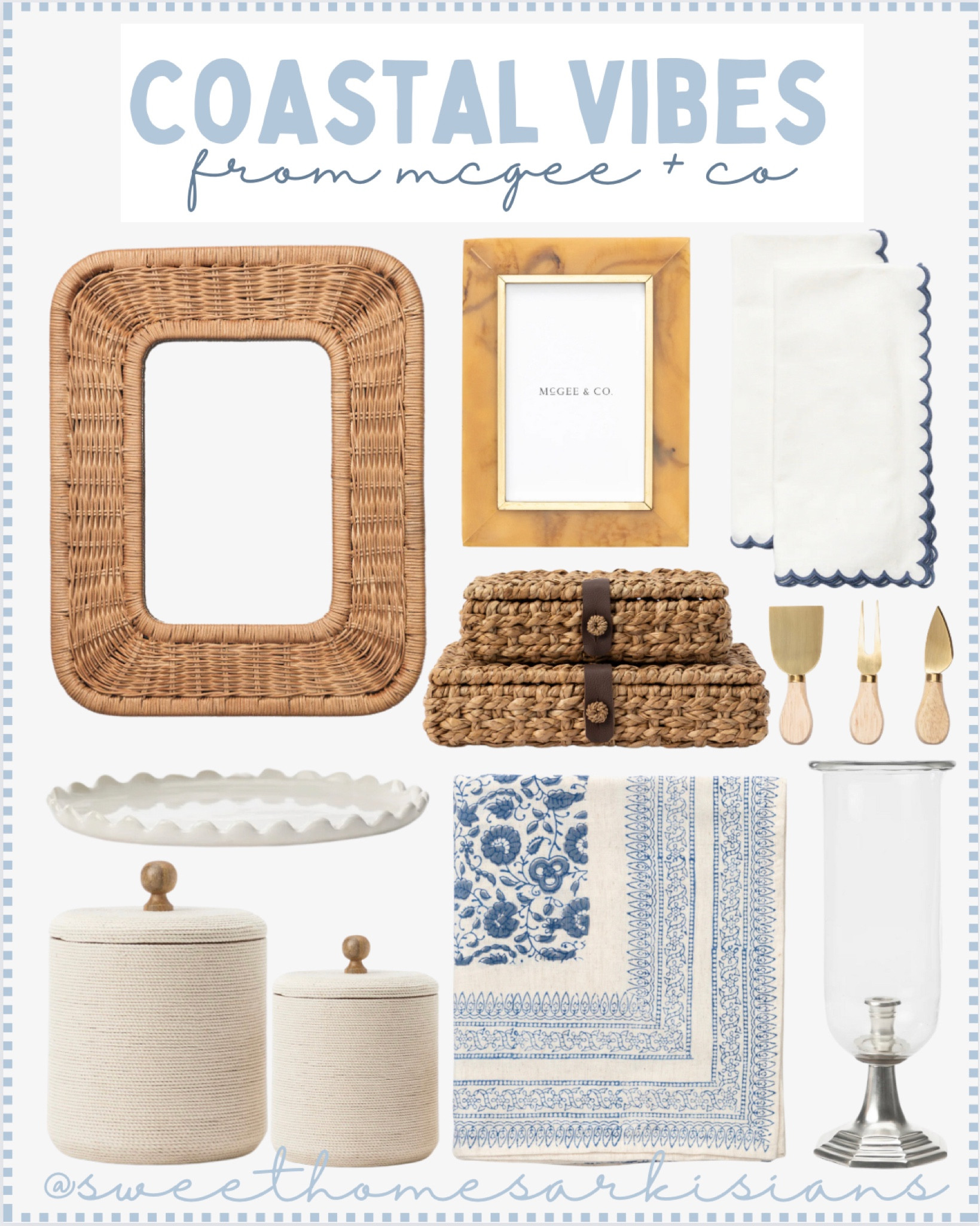 Coastal vibes from McGee + Co. 💙

#LTKhome