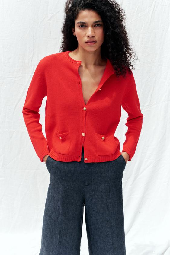 SMOOTH KNIT CARDIGAN | Zara US