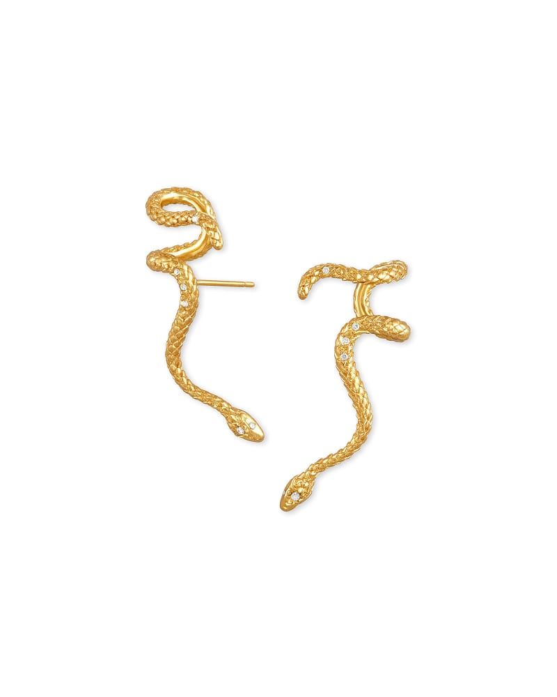 Phoenix Ear Climber Earrings in Vintage Gold | Kendra Scott | Kendra Scott