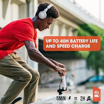 JBL Tune 510BT - Bluetooth headphones with up to 40 hours battery, microphone for call, foldable ... | Amazon (US)