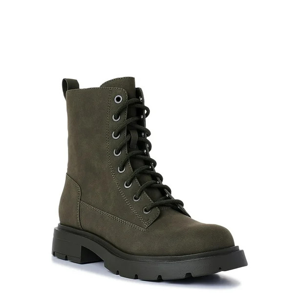 No Boundaries Women's Combat Boots | Walmart (US)