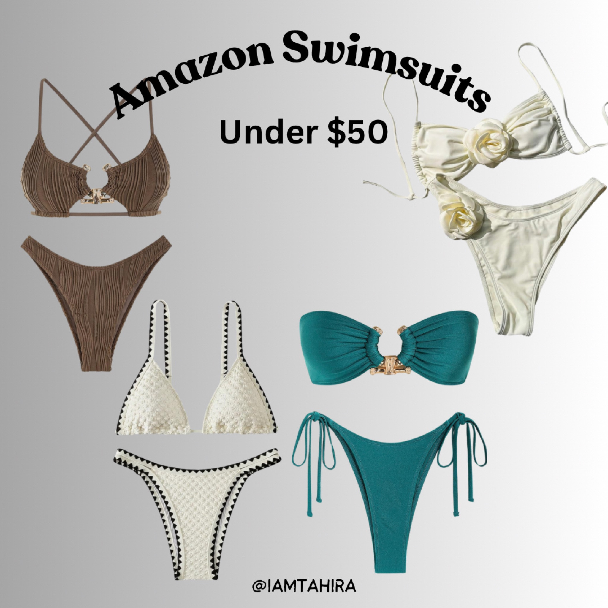 Amazon Swimsuits

#bikini 
#amazonfinds
#swimwear

#LTKFindsUnder50 #LTKSeasonal #LTKSwim