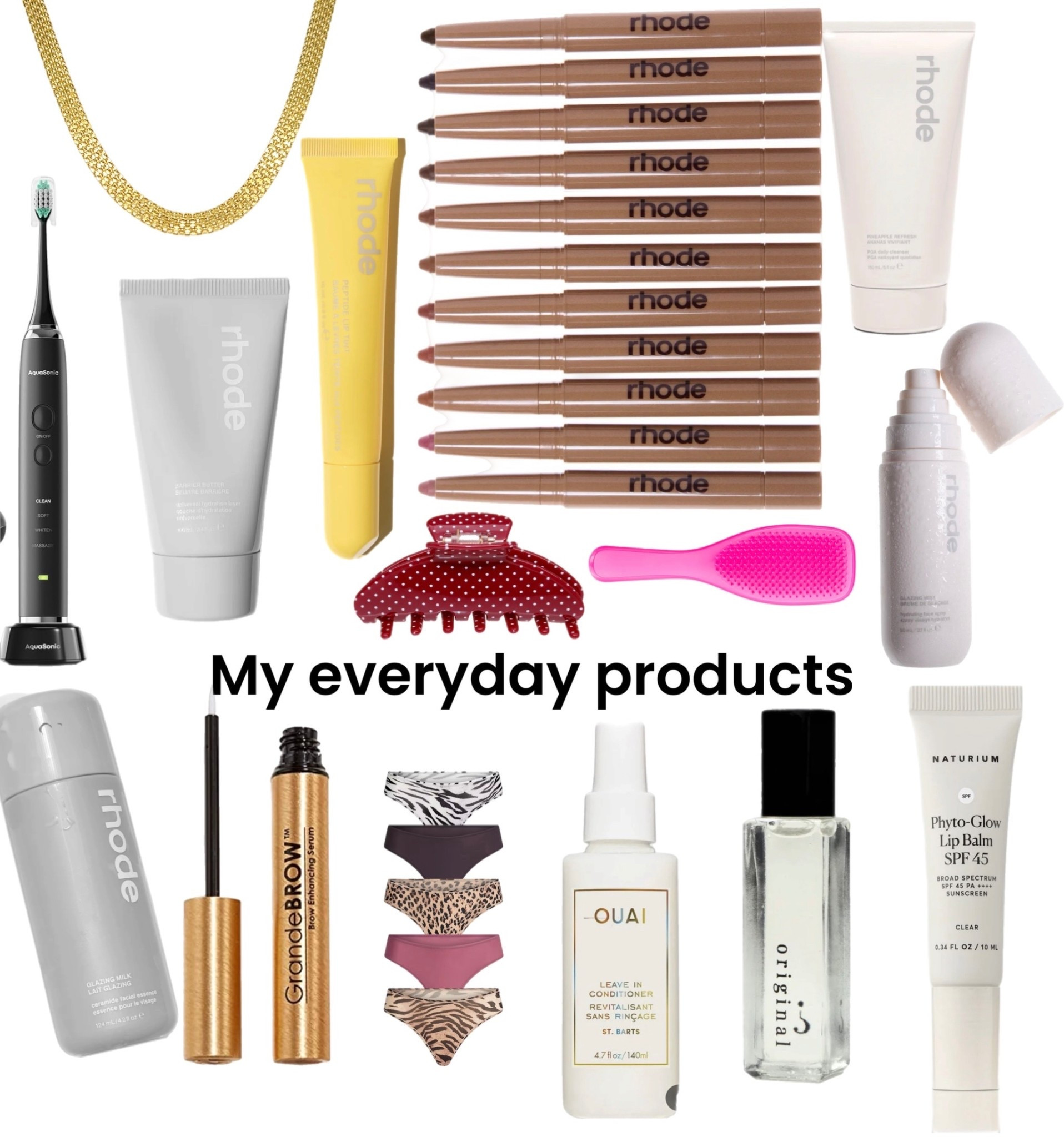My everyday products 
