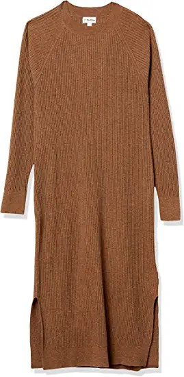 The Drop Women's Renata Rib Midi Dress | Amazon (US)