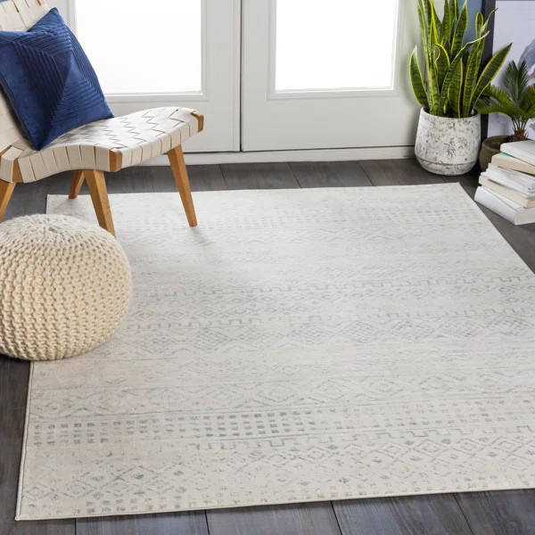 Warlick Cream Area Rug | Wayfair Professional