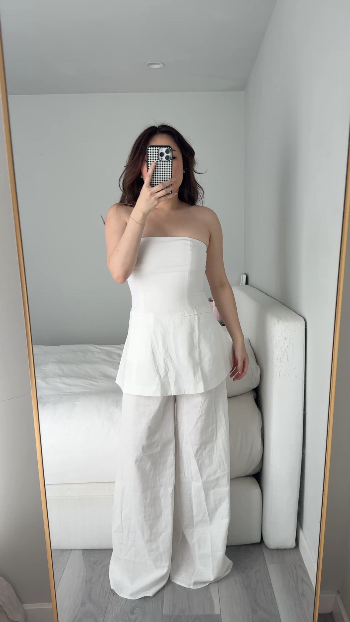 wearing us size 6! this linen set would be so cute for spring and summer

#LTKTravel