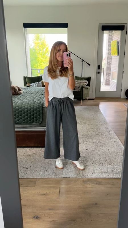 Can’t get over how cute these pants are. In my true size in everything! Shoes are sold out, but I linked similar color ways. @adidas @walmartfashion

#LTKstyletip