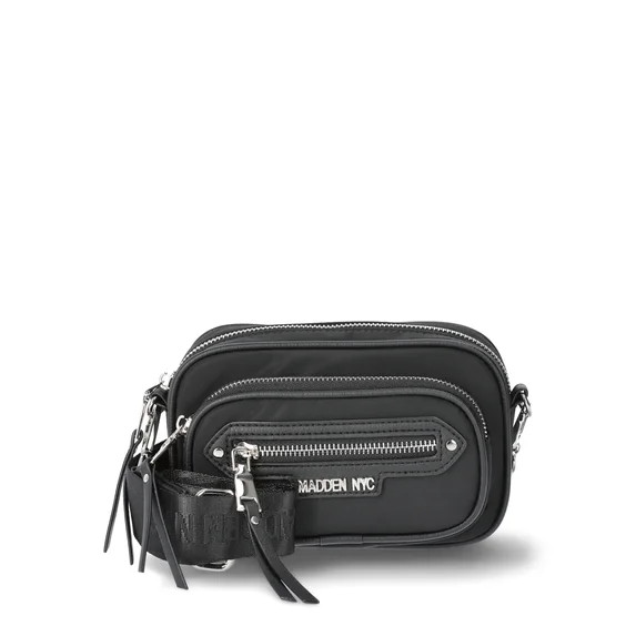 Madden NYC Women's Convertible Camera Bag, Black | Walmart (US)