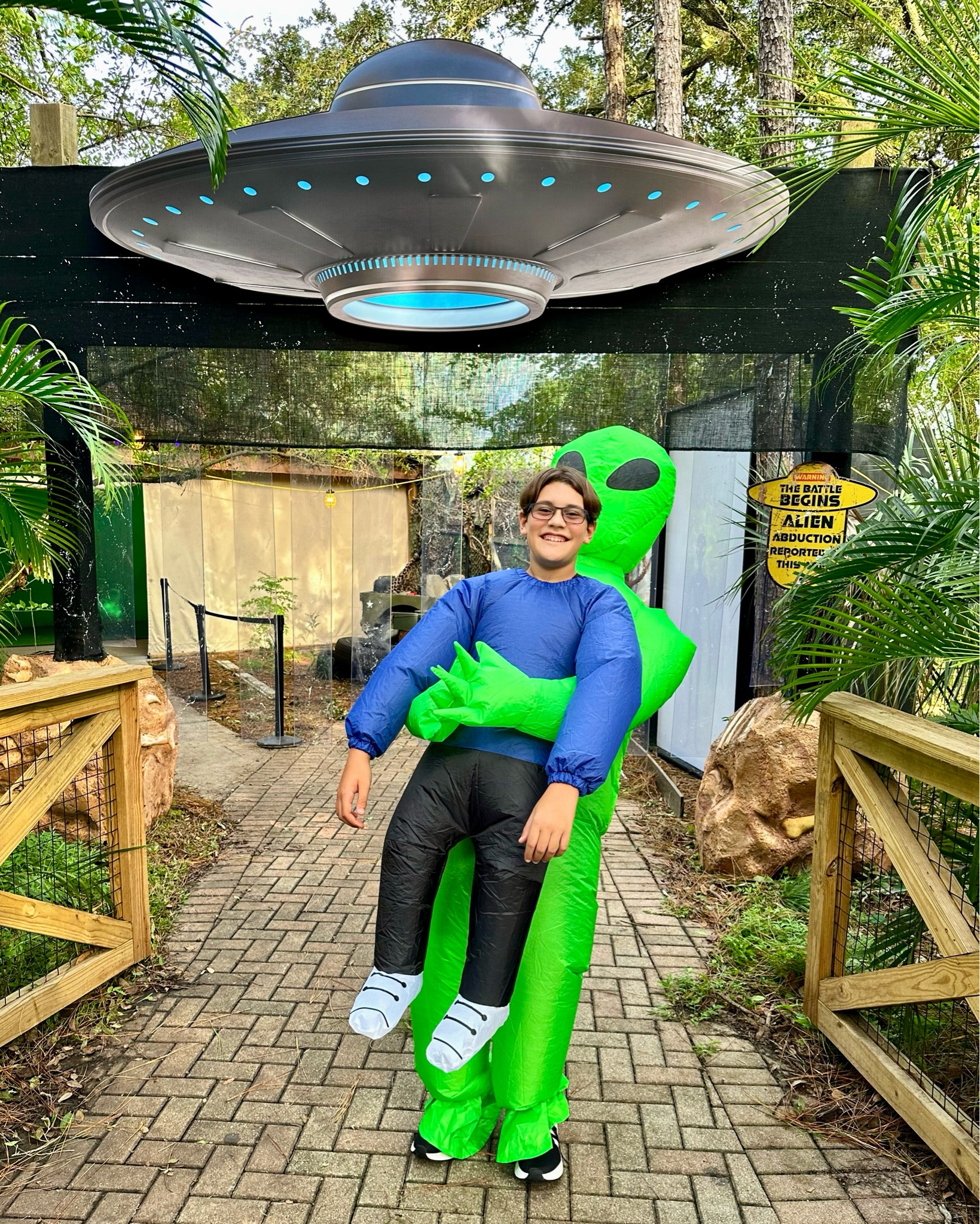There’s an alien invasion in Tampa and Leo got abducted! 👽

This inflatable alien abduction Halloween costume was a huge hit at our first Halloween event of the year season. 🛸👻

#LTKSeasonal #LTKHalloween #LTKMens