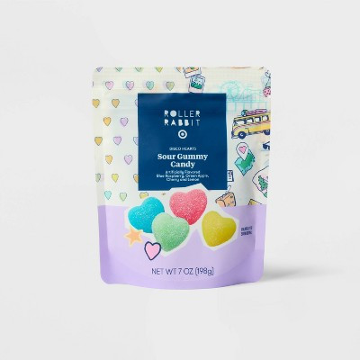 Heart Sour Gummies - Cherry, Lemon, Green Apple & Blue Raspberry - 7oz - Roller Rabbit x Target | Target