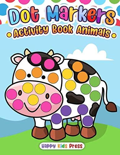Dot Markers Activity Book Animals: Do a dot page a day (Animals) Easy Guided BIG DOTS | Gift For ... | Amazon (US)