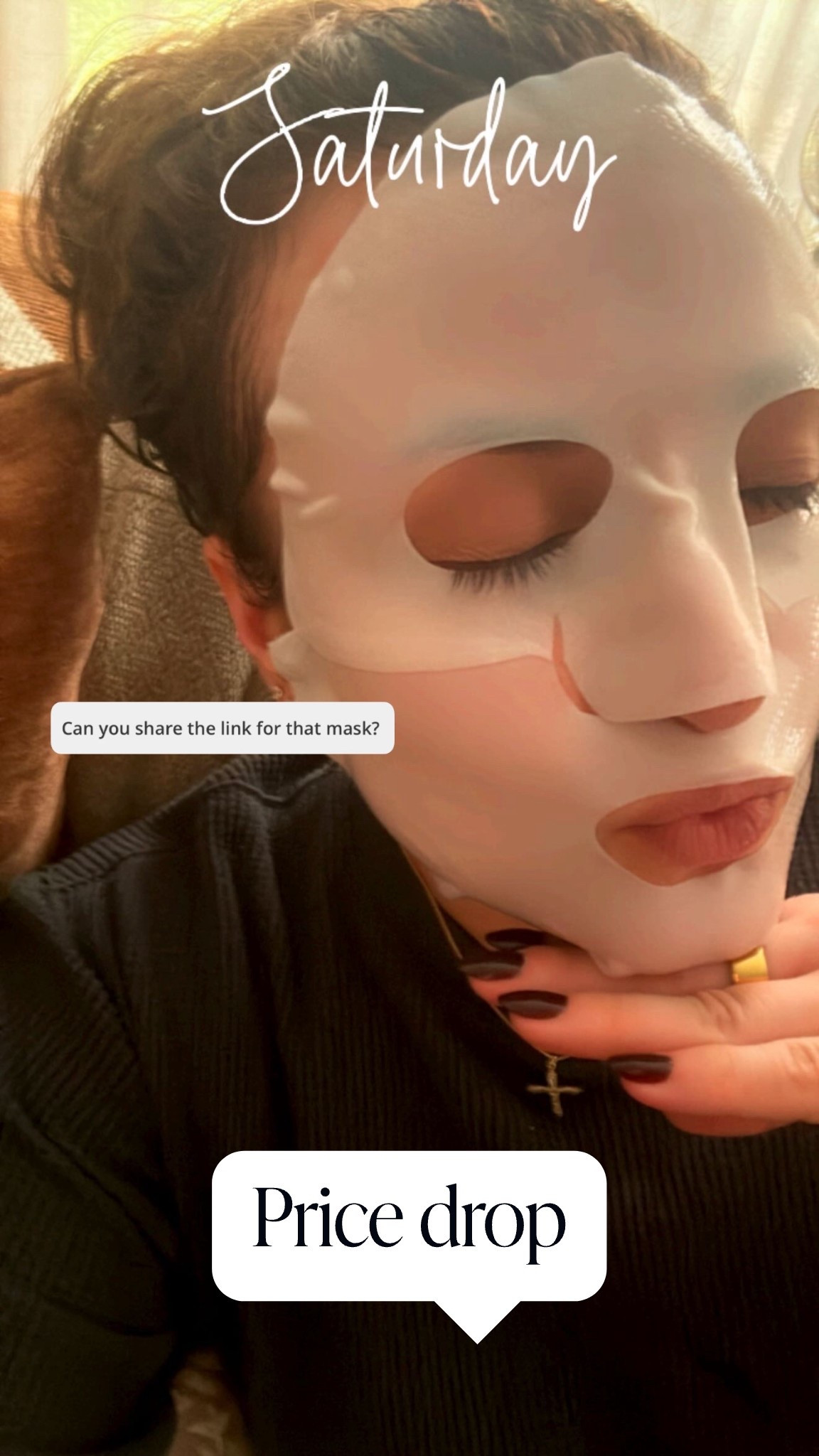 Had a question about the face mask I was using earlier. This Collagen face mask provides deep hydration, lifting and anti-wrinkle properties! Comes in a pack of 6 and on sale while supplies last! #skincare #collagen #facemask

#LTKBeauty #LTKSaleAlert