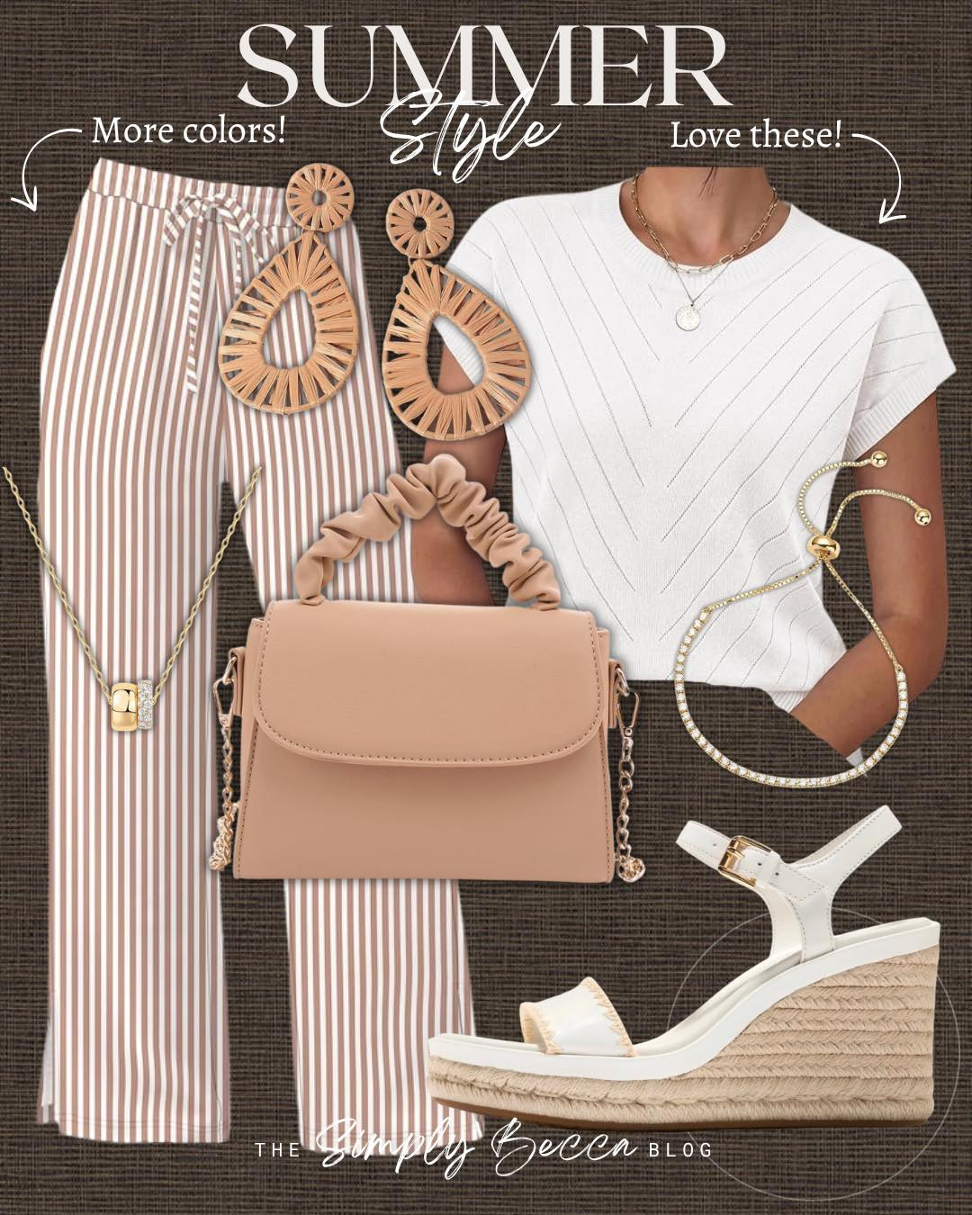 Simple Summer Looks That Work Every Time. 

#ltkwomens #summerstyle #summeroutfits #stripes

#LTKmomlife #LTKootd #LTKSeasonal