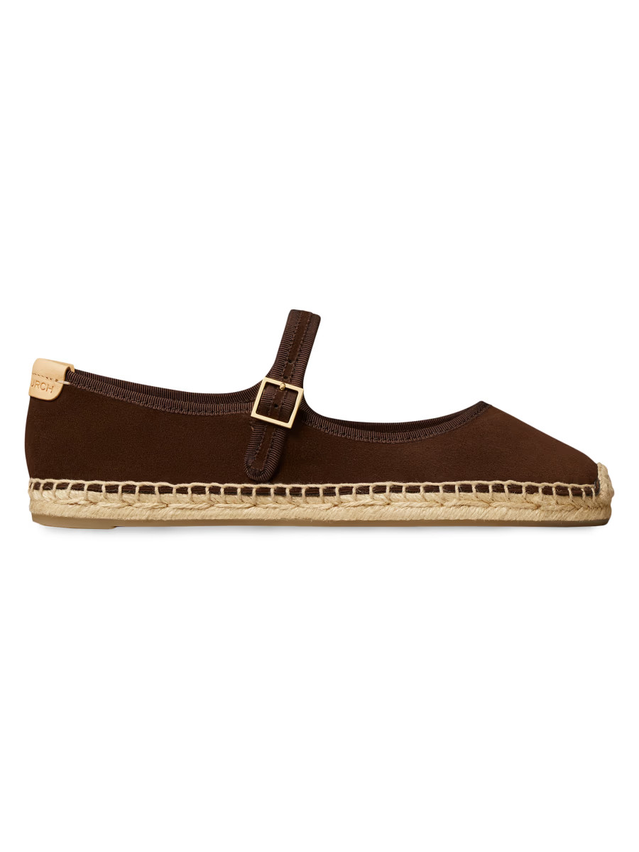 Mary Jane Suede Espadrilles | Saks Fifth Avenue