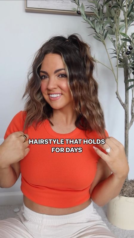 Hairstyle that holds for days! I linked the crimper I use for ya!

#LTKbeauty