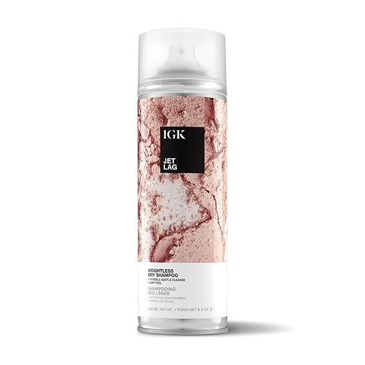 IGK JET LAG Invisible Dry Shampoo | Weightless + Refresh Style | Vegan + Cruelty Free | | Amazon (US)