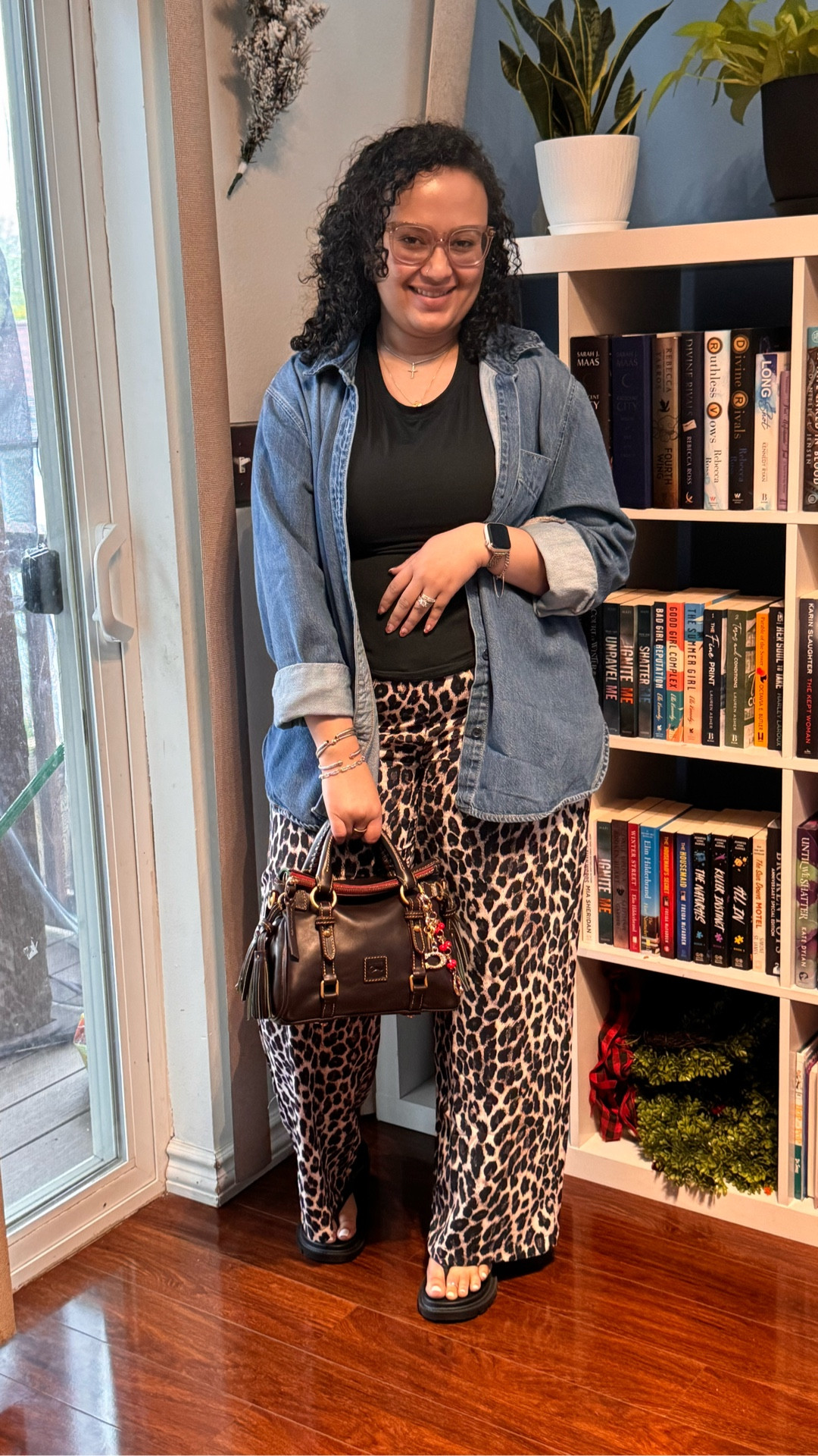 These leopard pants are perfect for spring. You can style them with so many colors. 
#springoutfits #leopardpants #springclothes 

#LTKootd #LTKWorkwear #LTKMidsize