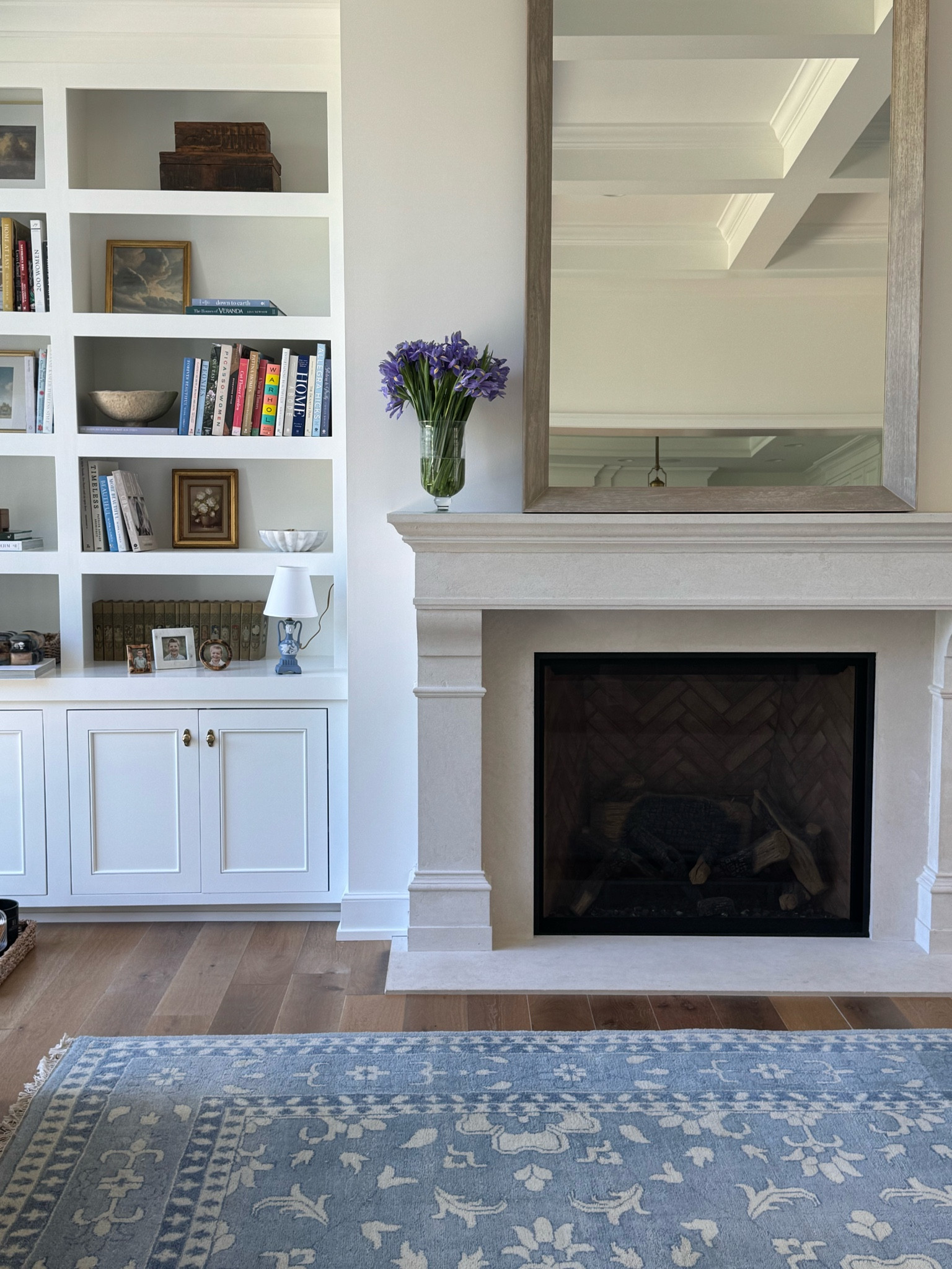 Living room rug, blue rug, Caitlin Wilson, living room decor 

#LTKHome