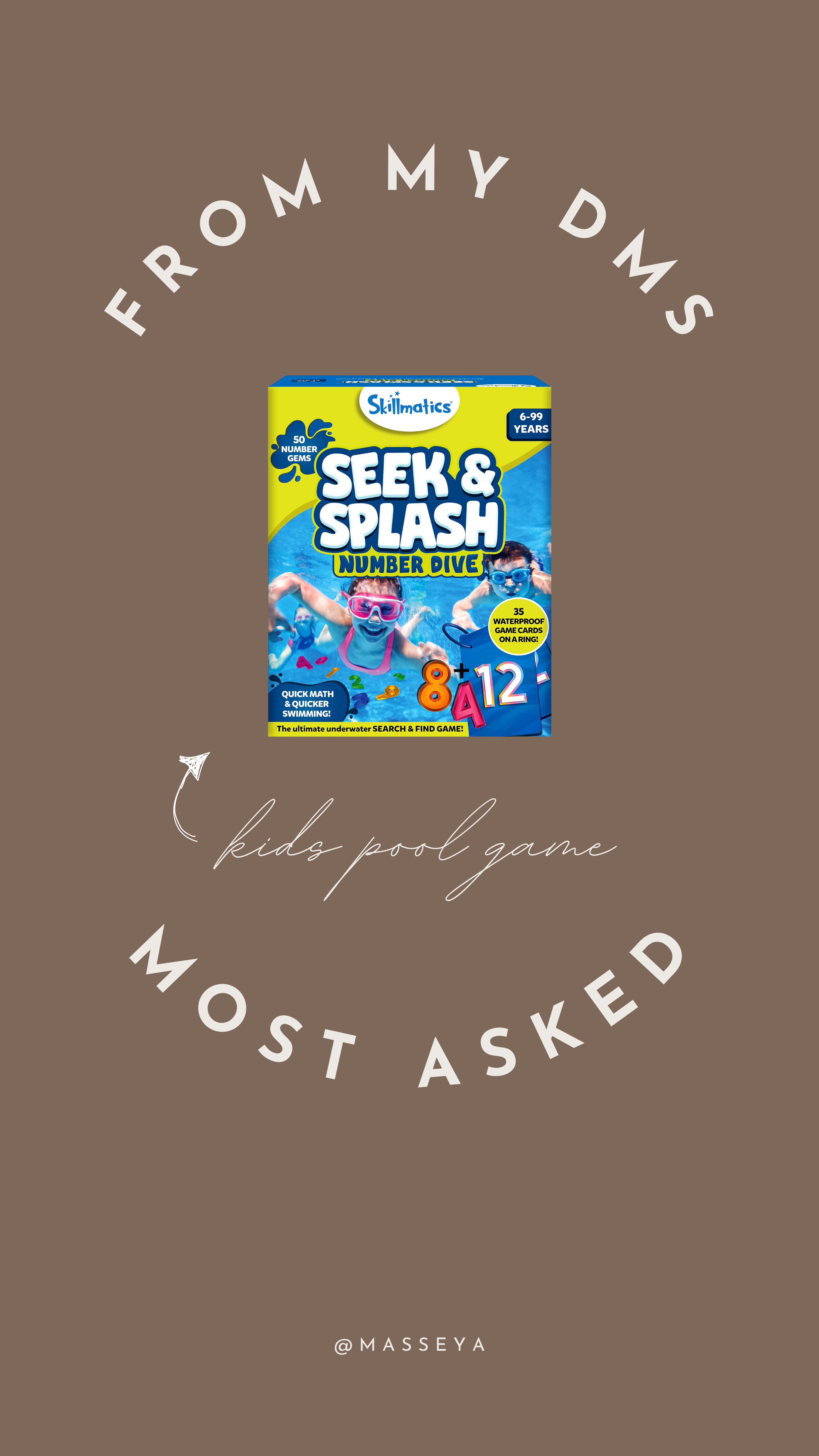 most asked from my dms - kids pool game! 

 #LTKSeasonal #LTKSwim #LTKKids
