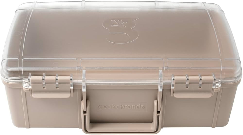 geckobrands Waterproof Dry Box with Silicone Liner \u2013 Durable, Dust-Proof, Crush-Proof Storag... | Amazon (US)