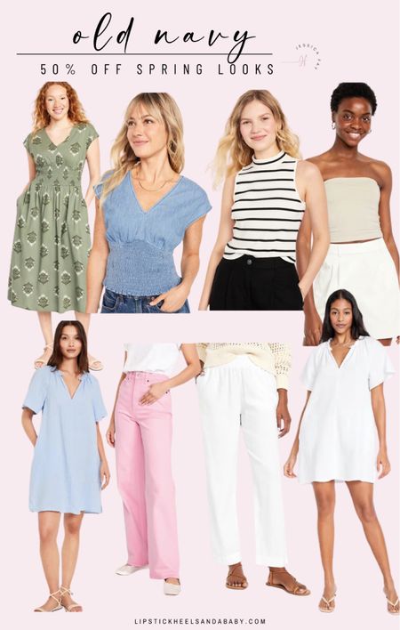 Old navy 50% off spring looks