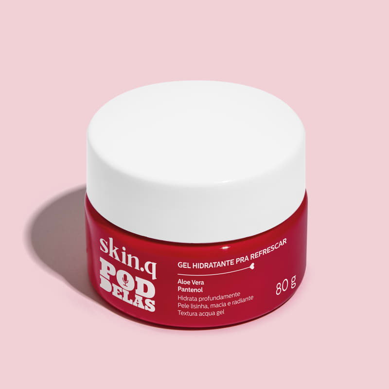 Gel Hidratante para Refrescar Facial QDB Pod Delas 80g | QuemDisseBerenice (BR)