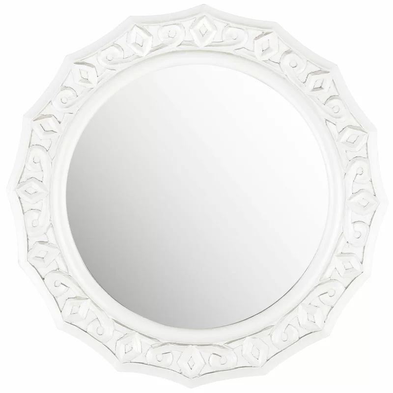 Round Lace Accent Mirror | Wayfair Professional