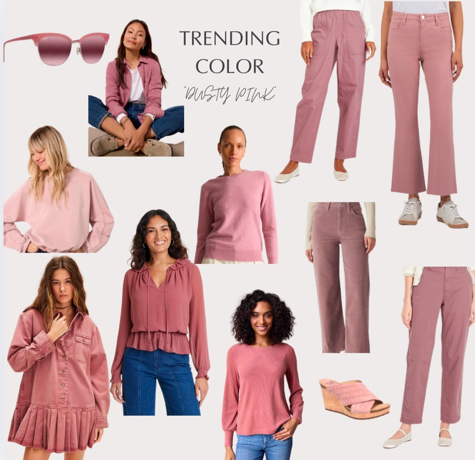 Trending color = Dusty Pink! Summers, this is all you!!  ☀️

#LTKFindsUnder50 #LTKSeasonal #LTKFindsUnder100