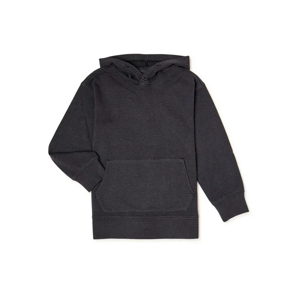 Wonder Nation Boys Long Sleeve Pullover Hoodie, Sizes 4-18 & Husky - Walmart.com | Walmart (US)