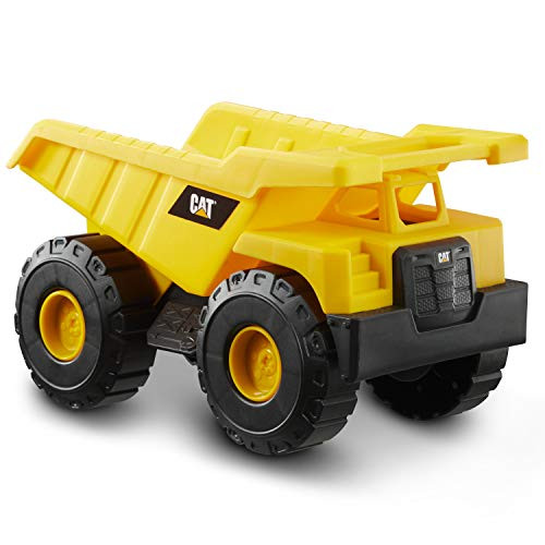 CAT Construction Toys, 15" Dump Truck Toy, Ages 2+, Sturdy Plastic, No Batteries Required, CAT Co... | Amazon (US)