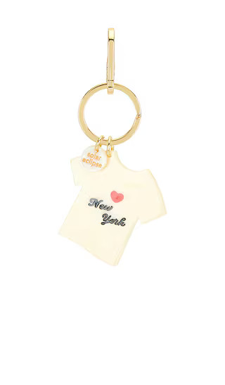 Hand-Painted NYC T-Shirt Bag Charm + Keychain | Revolve Clothing (Global)