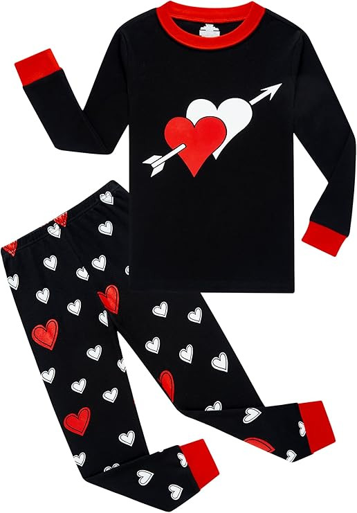 Family Feeling Kids & Toddler Boys Pajamas 2 Piece Pjs Set 100% Cotton Sleepwear | Amazon (US)