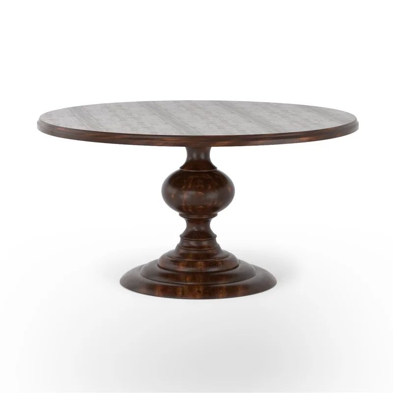 Tanisha Round Solid Wood Dining Table | Wayfair North America