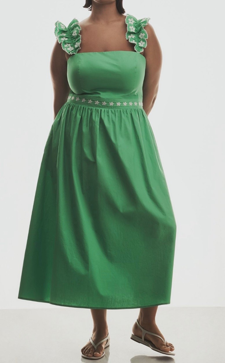 Plus size green eyelet maxi dress 

#LTKSummerEdit #LTKPlusSize #LTKMidsize