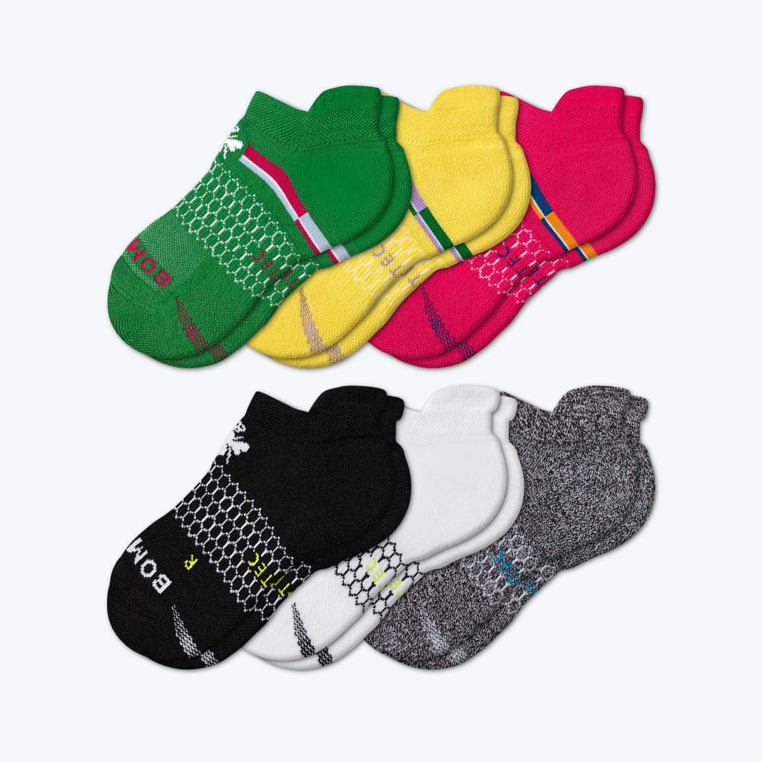 Youth All-Purpose Performance Ankle Sock 6-Pack | Bombas Socks