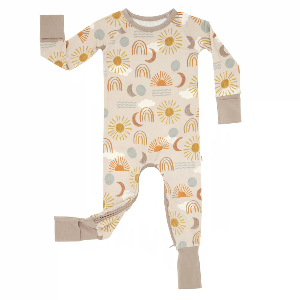 Desert Sunrise Crescent Zippy | Little Sleepies