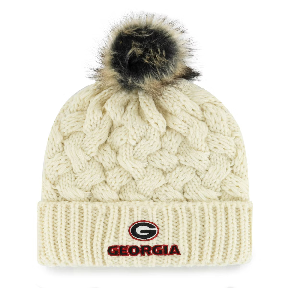 NCAA Georgia Bulldogs Bowline Fur Beanies | Target