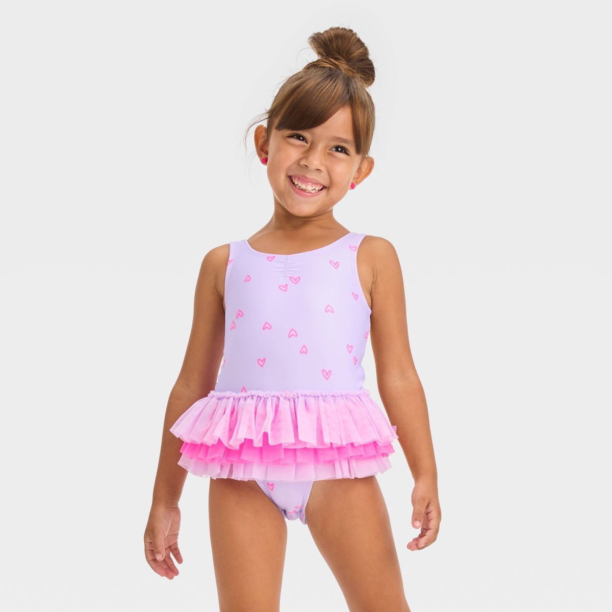 Toddler Girls' Tutu One Piece Swimsuit - Cat & Jack™ | Target