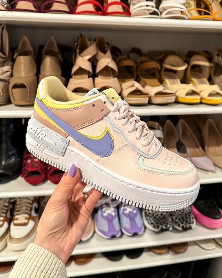 Love these new spring shoes. They’re perfect for everyday wear but would also look cute with a colorful Easter dress. Also great for going on trips for spring break

Nike Air Force 1
Colorful sneakers casual shoes 

#LTKSeasonal #LTKshoecrush #LTKFestival