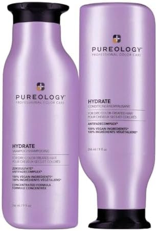 Pureology Hydrate Moisturizing Shampoo & Conditioner Set - For Medium to Thick Dry and Color Trea... | Amazon (US)