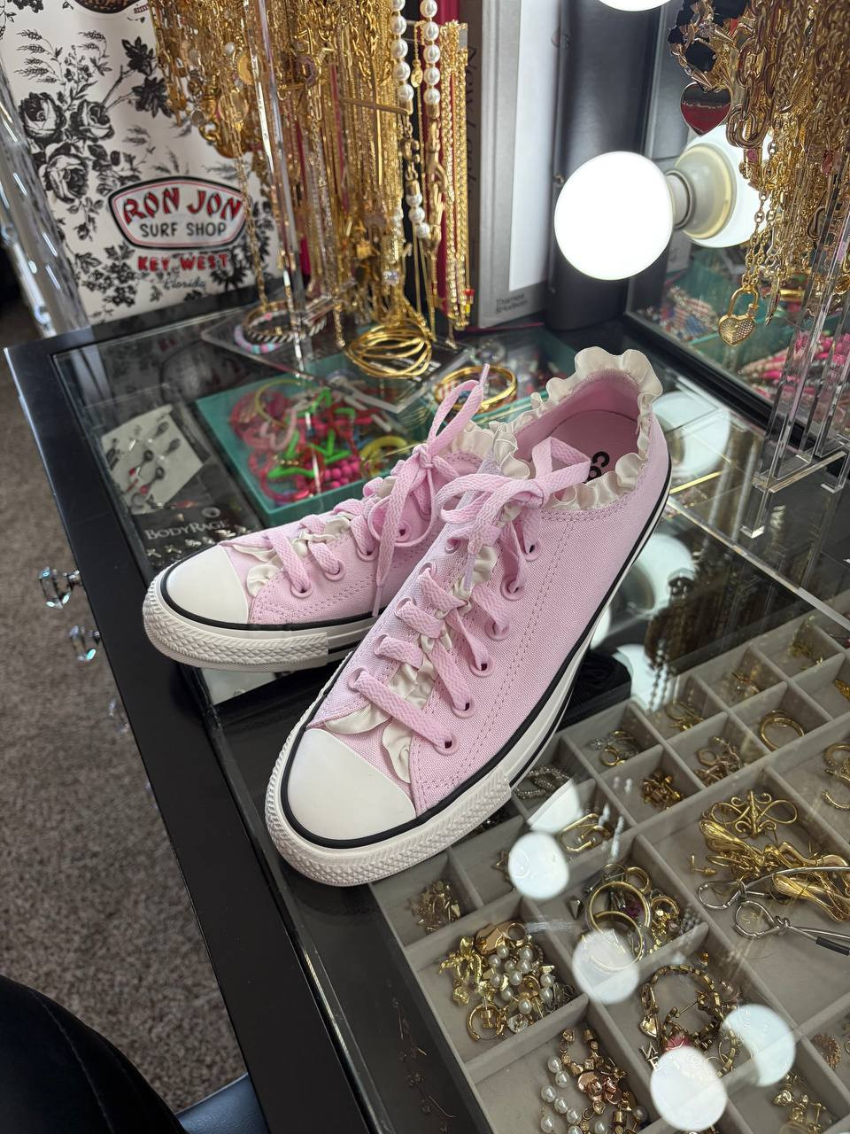 How cute are these ruffled chucks?! I am obsessed!! 

#converse  

 #LTKootd #LTKSeasonal #LTKOver40