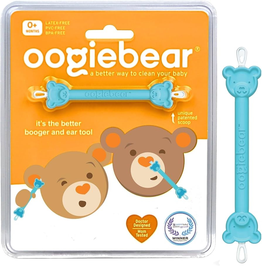 oogiebear Baby Nose Cleaner & Ear Wax Removal Tool - Safe Booger & Earwax Removal for Newborns, I... | Amazon (US)