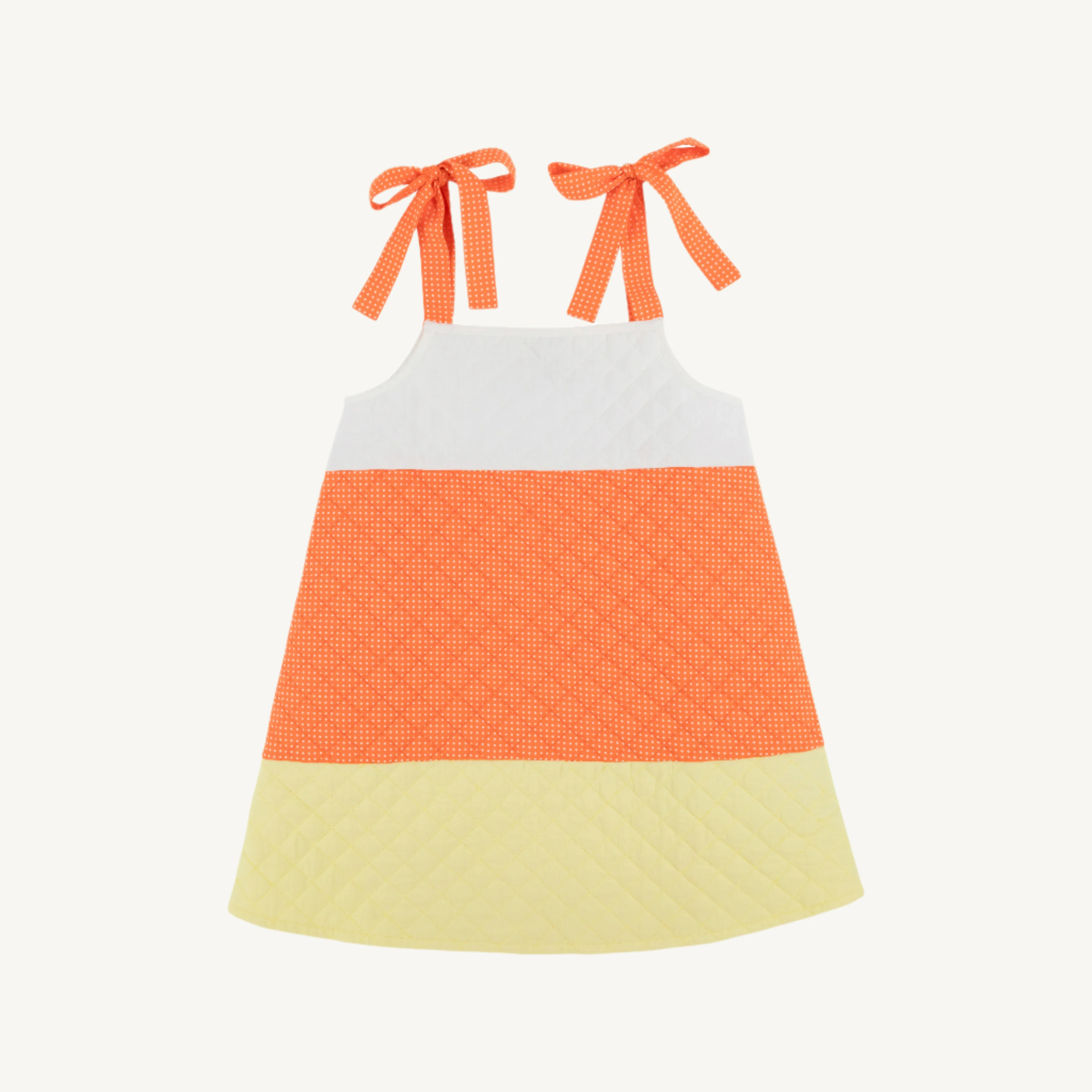 Happy Halloween Candy Corn Costume - Worth Avenue White with Tega Cay | The Beaufort Bonnet Company